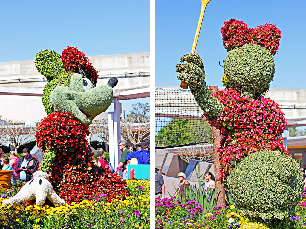 minnie-donald-duck-flower-g