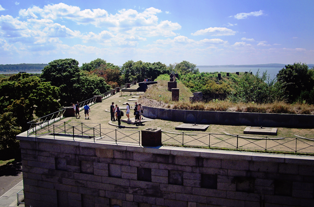 fort-warren-on-roof-george-island