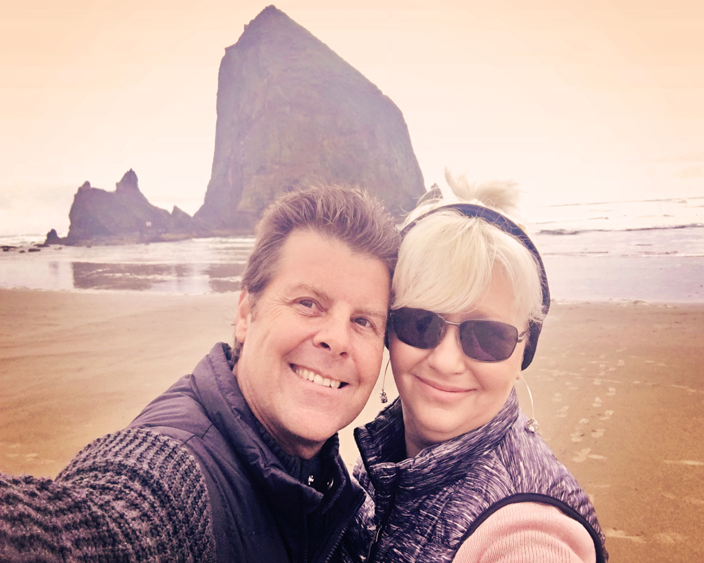 selfieatthehaystackcanonbeach